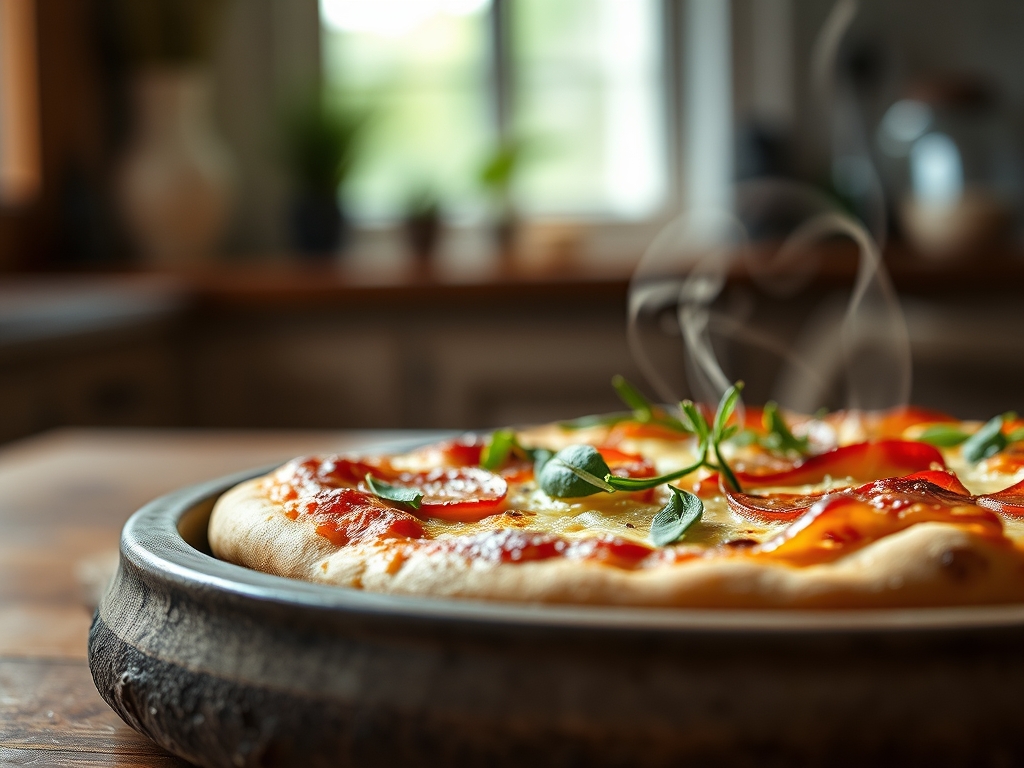 Fruehstuecks Pizza suess