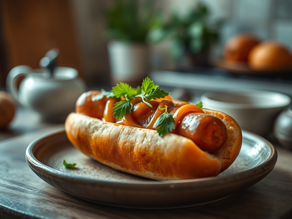 Hot Dog Raupen