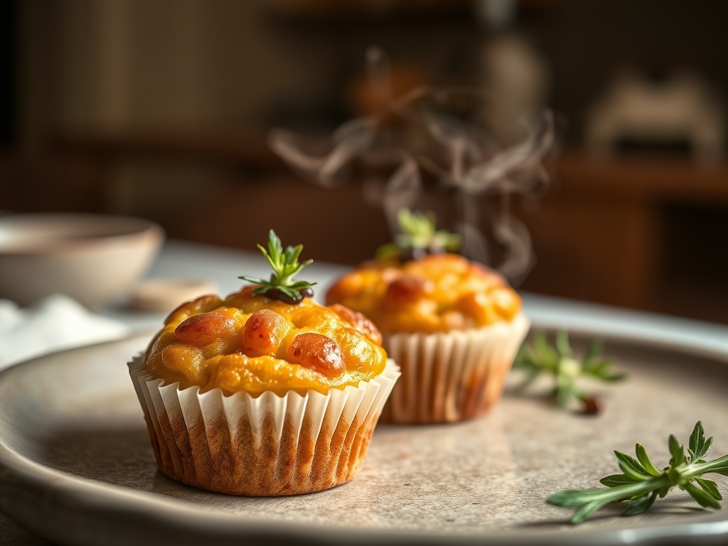 Muffins mit Alien Antennen