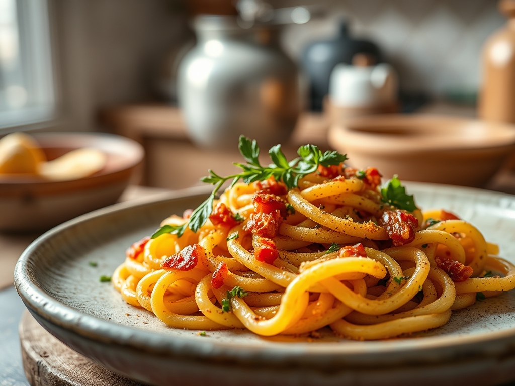 Regenbogen Pasta