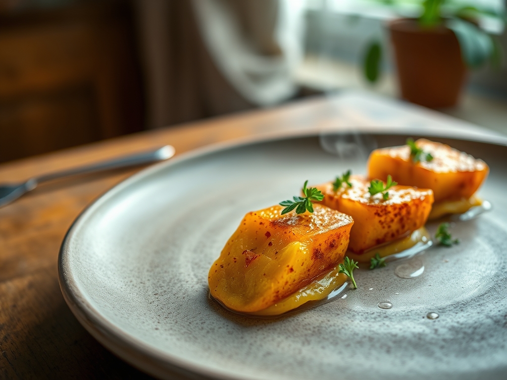 Spiegelei Blume mit Paprika
