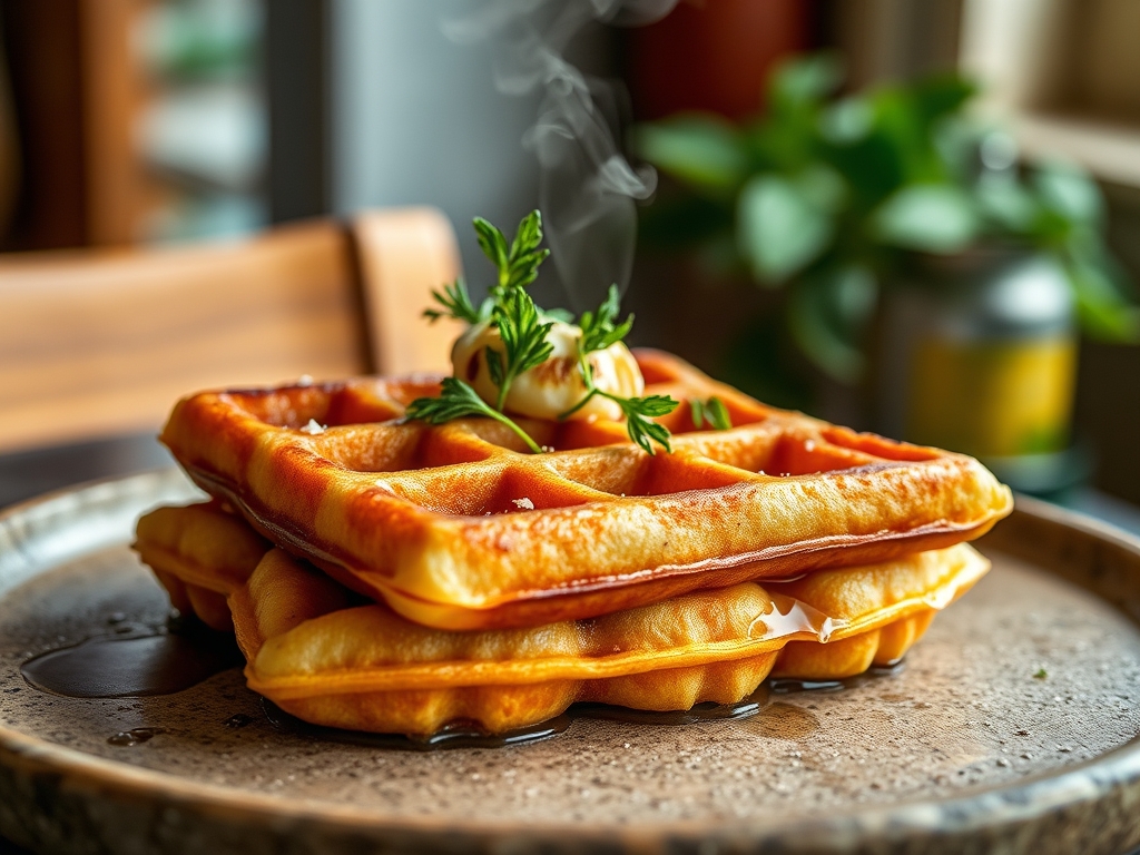 Kokos Eis Waffeln bunt